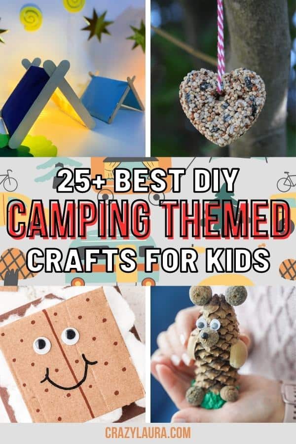 Wilderness Wonders: 20+ Camping Themed Crafts For Kids!