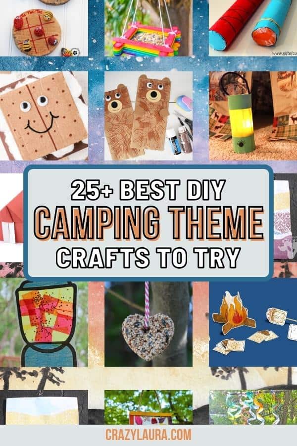 Wilderness Wonders: 20+ Camping Themed Crafts For Kids!