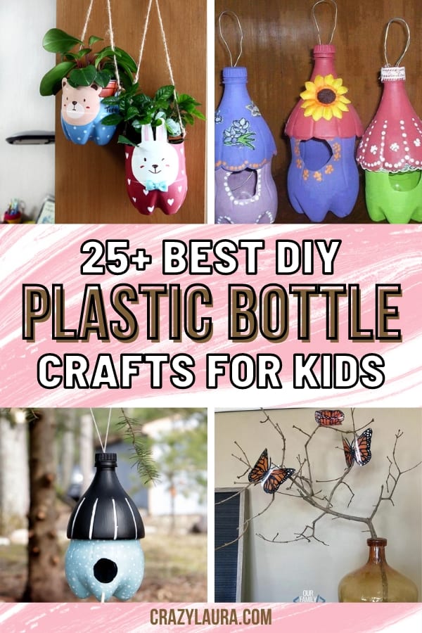 25+ Incredible Plastic Bottle Crafts For Kids To Enjoy