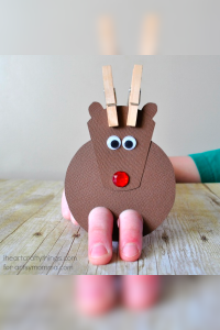 17+ Easy and Fun Reindeer Crafts for Kids - Crazy Laura