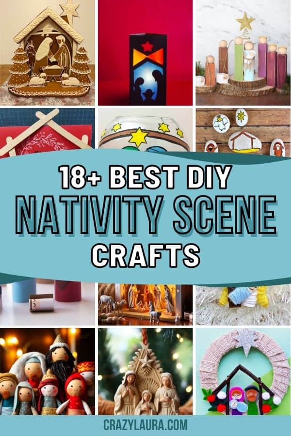 18+ DIY Nativity Scene Crafts For A Magical Christmas