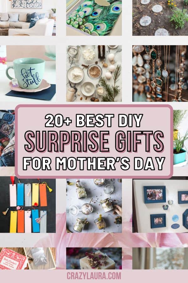 Surprise Mom with These 20+ Crafty DIY Gift Ideas