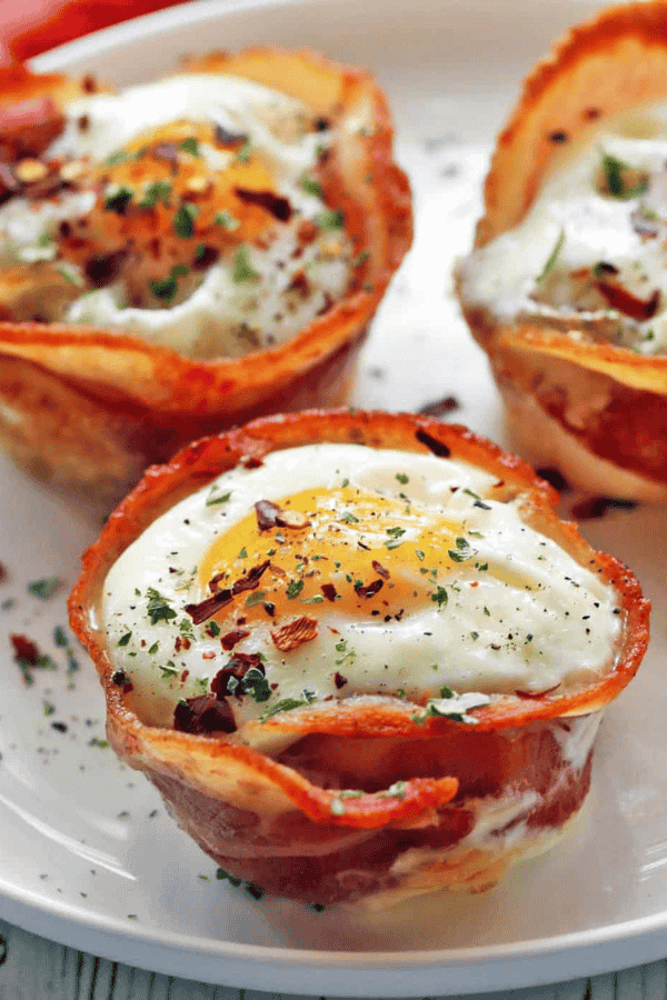 Bacon and Egg Cups