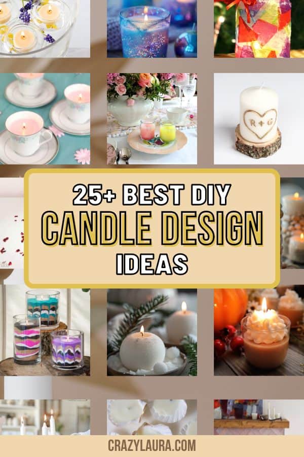 Light Up Your Decor With These 25+ Candle Crafts