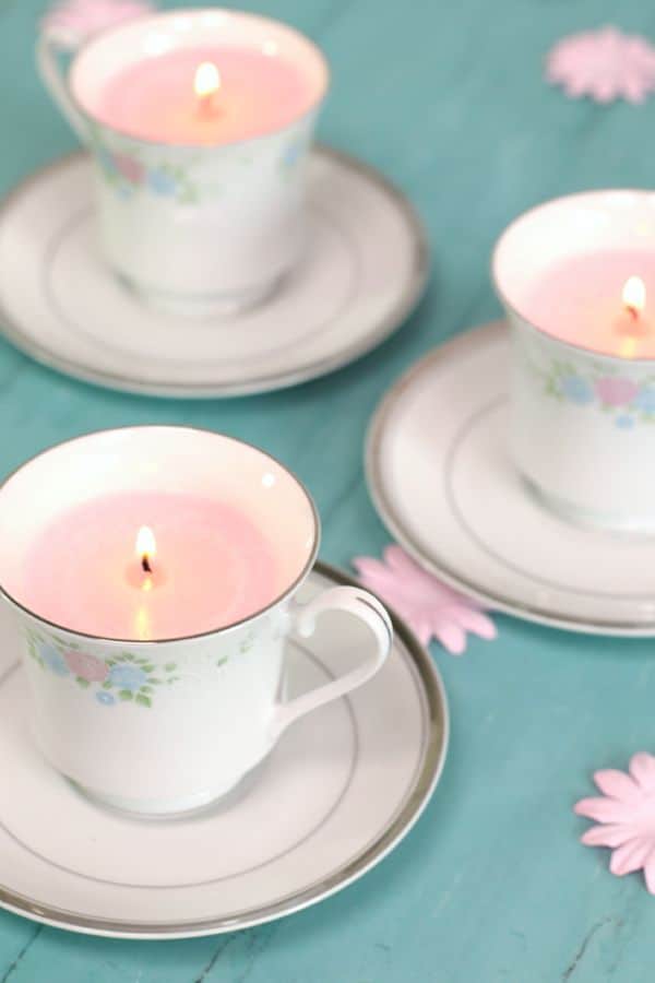 TEACUP CANDLES