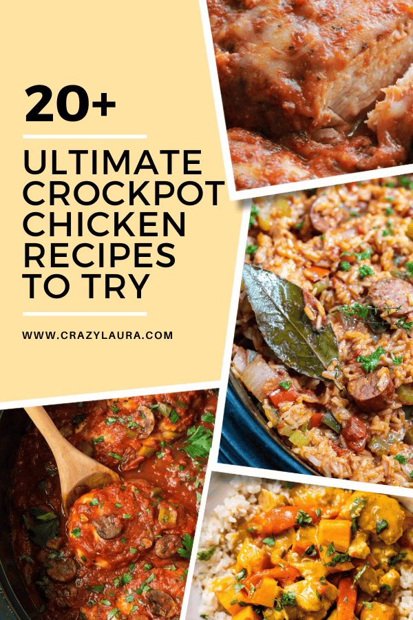 24 Ultimate Crockpot Chicken Recipes You'll Love