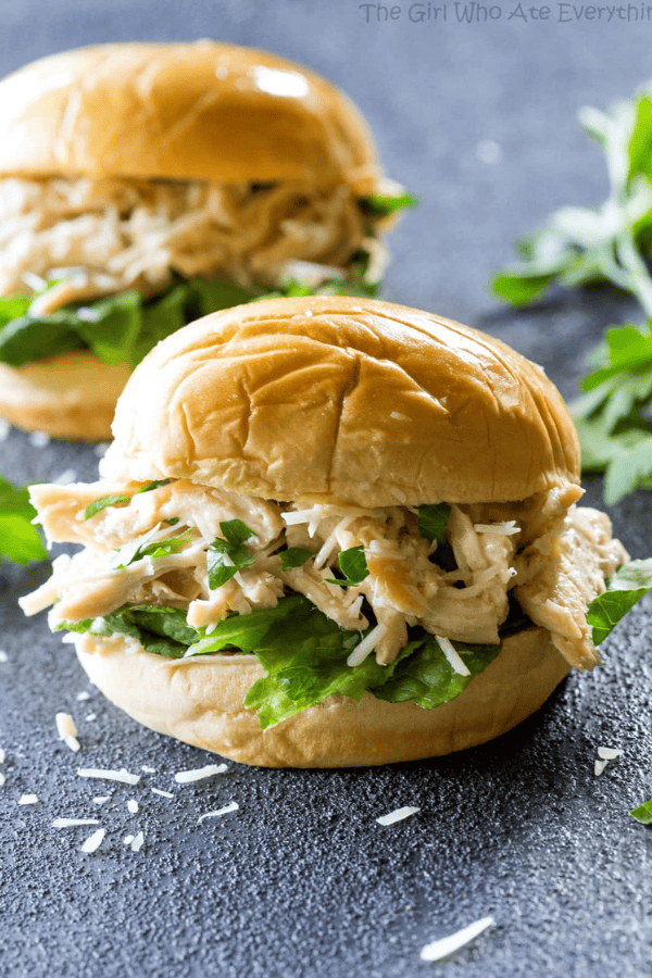 Chicken Caesar Sandwiches