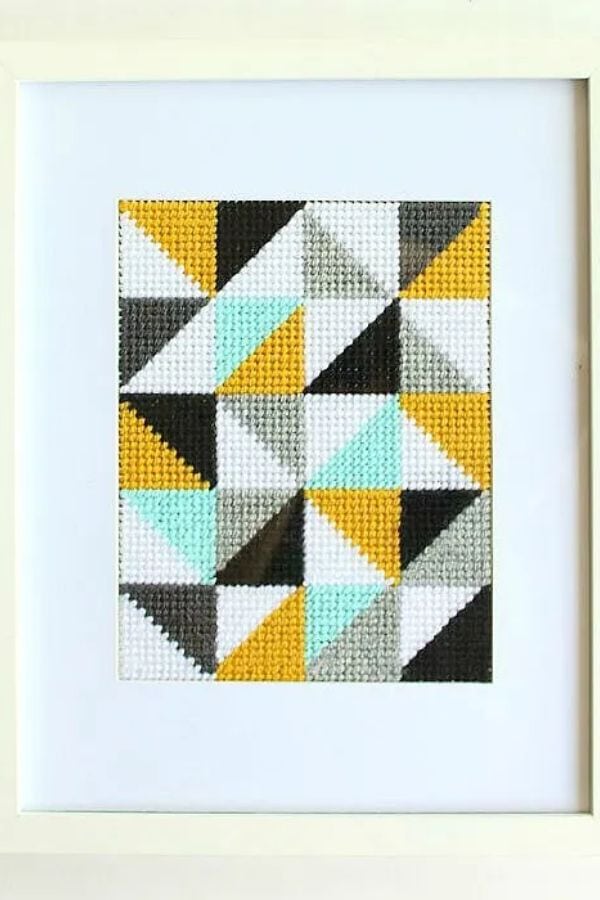 GEOMETRIC EMBROIDERY ART