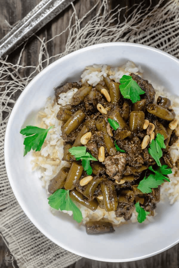 Middle Eastern Beef Stew with Green Beans