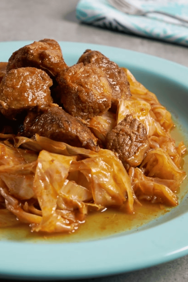 Pork and Cabbage Stew