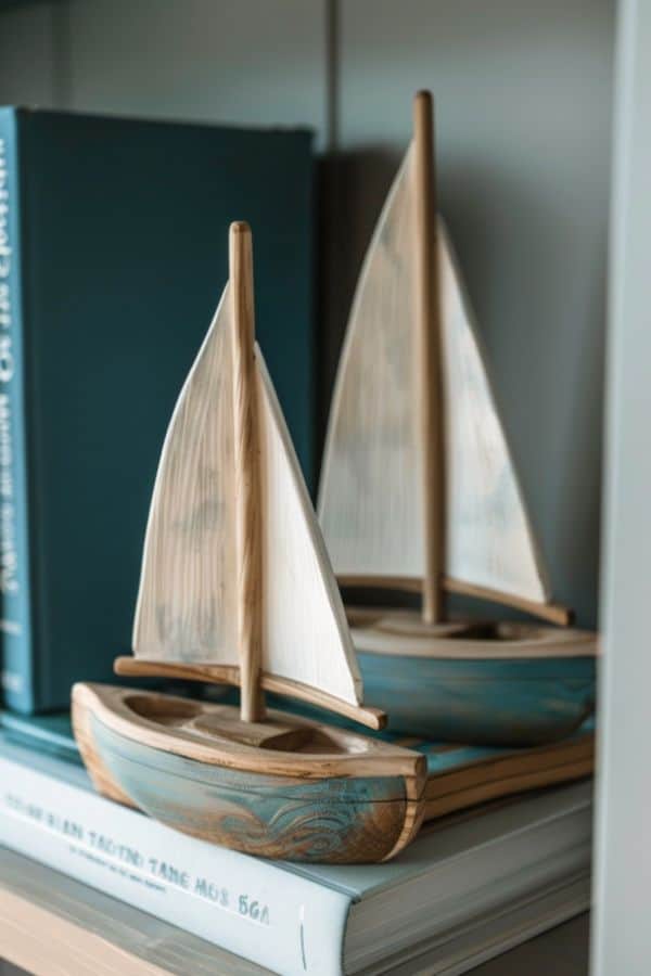 SAILBOAT BOOKENDS