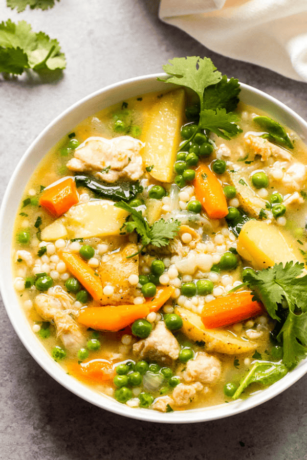 Spring Chicken and Vegetable Stew