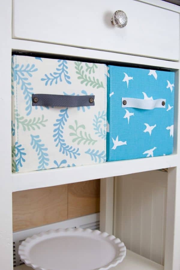 CANVAS STORAGE BINS