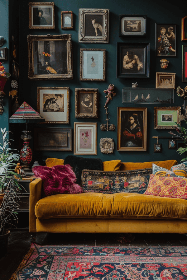 Eclectic Gallery Wall