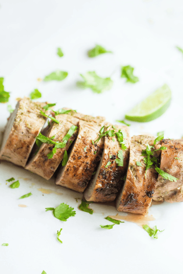 Grilled Cilantro-Lime Pork Tenderloin