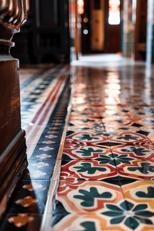 Intricate Tile Work