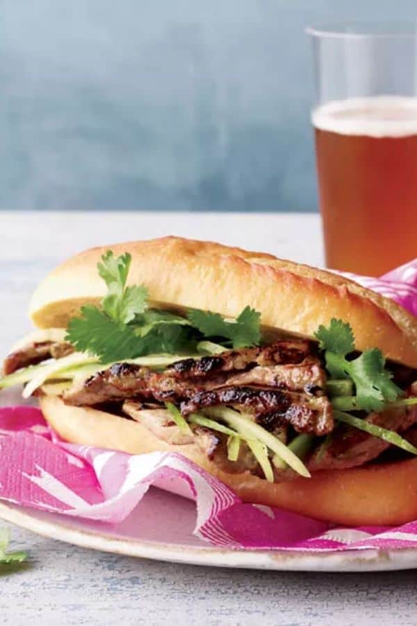 PORK JOWL BANH MI