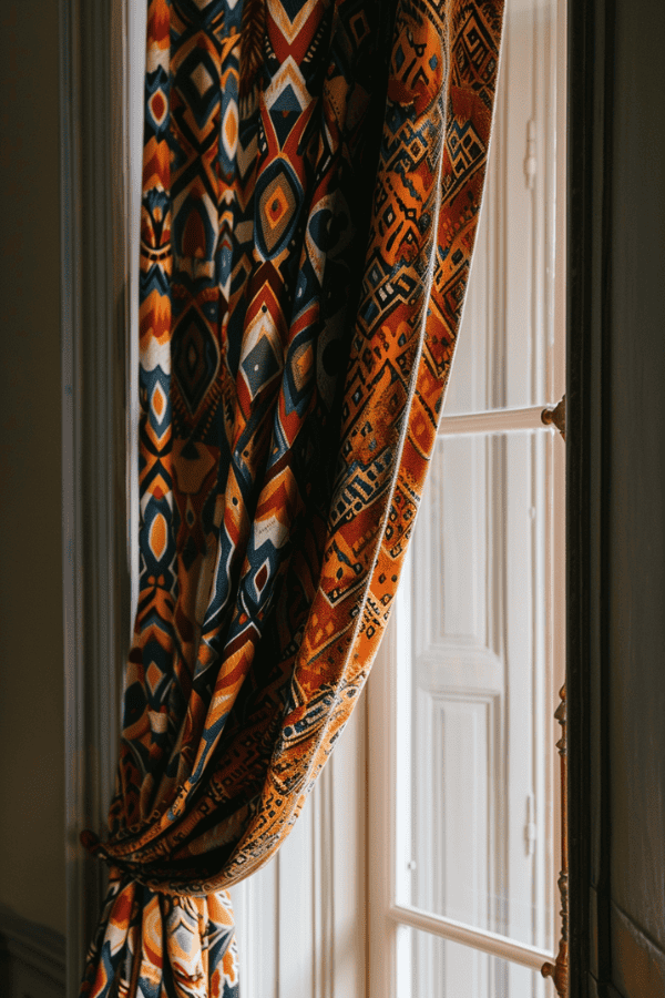 Patterned Drapes