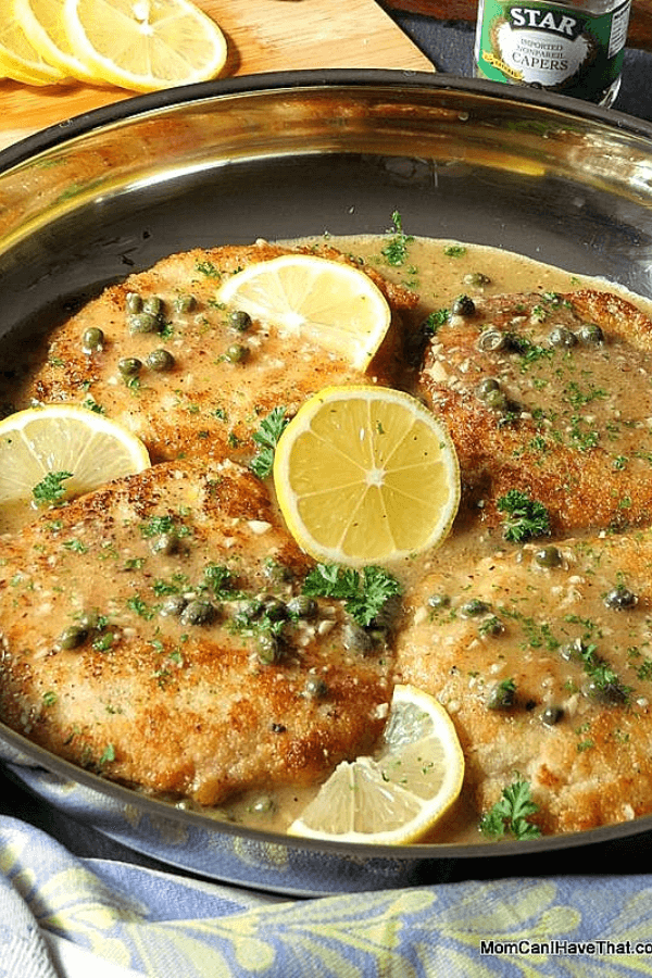 Pork Loin Piccata