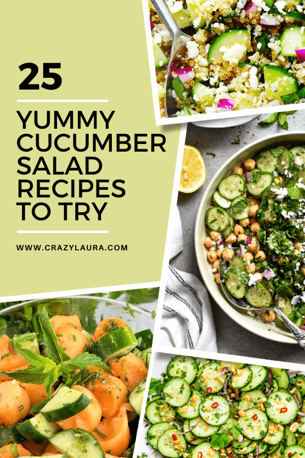 25 Yummy Cucumber Salad Recipes You Need To Try