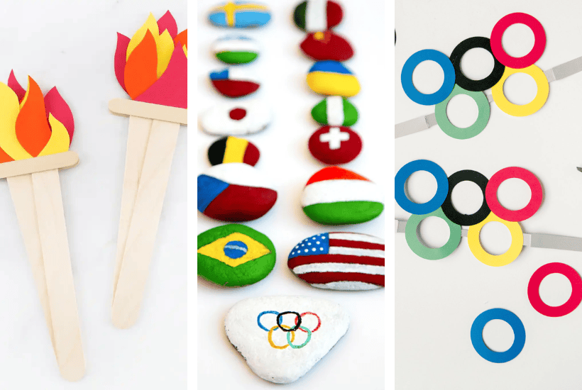 16 Fun DIY Olympic Crafts to Celebrate the Games