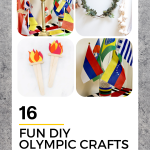 16 Fun DIY Olympic Crafts to Celebrate the Games