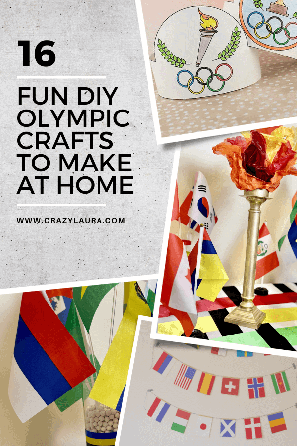 16 Fun DIY Olympic Crafts to Celebrate the Games