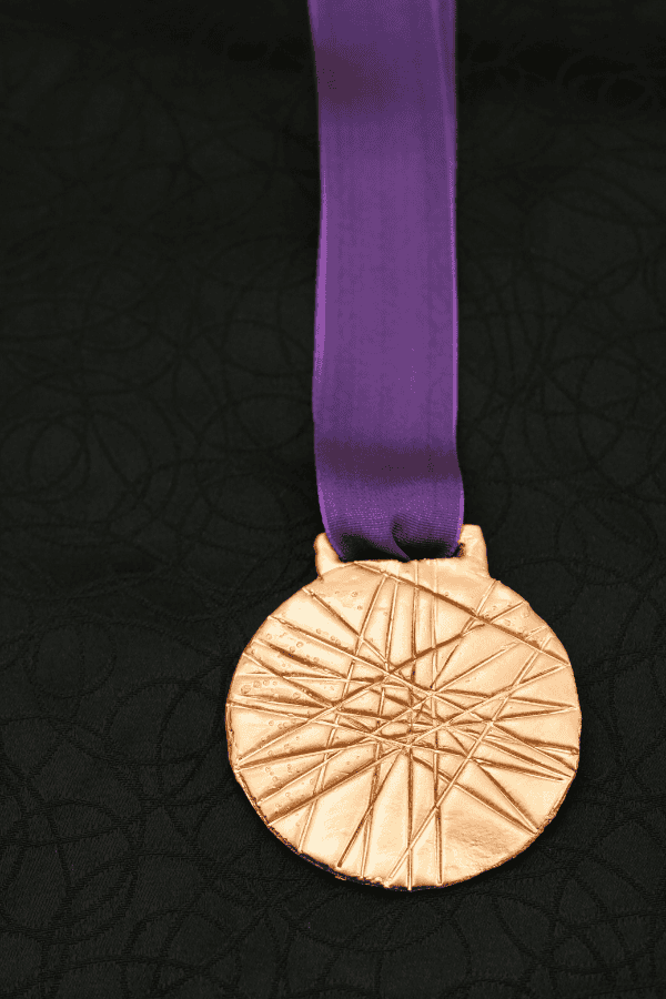 Air Dry Clay Medal