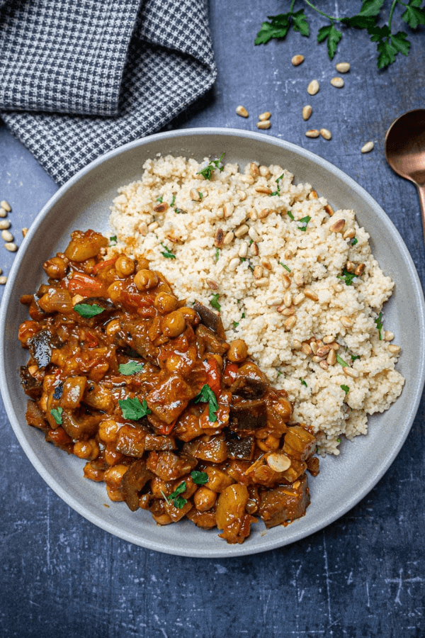 Aubergine Tagine