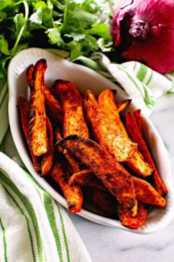 BBQ SWEET POTATO WEDGES