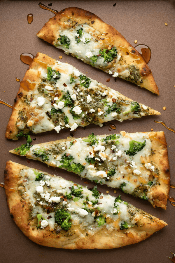 Broccoli Pesto Flatbread