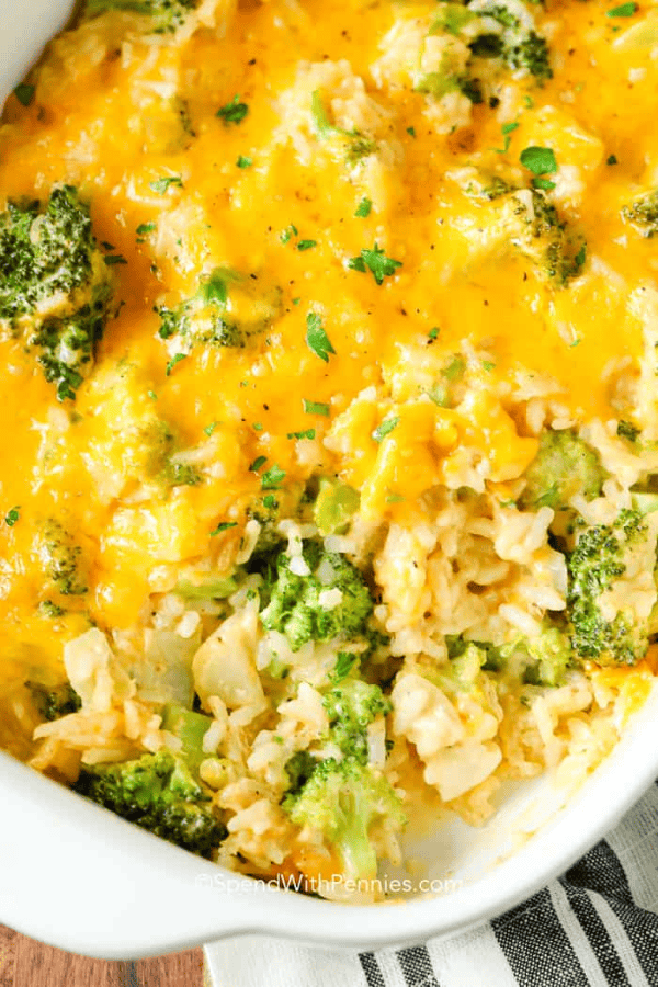 Broccoli and Rice Casserole