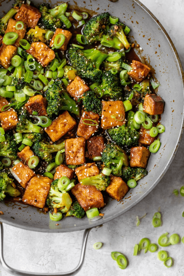 Broccoli and Tofu Stir-Fry