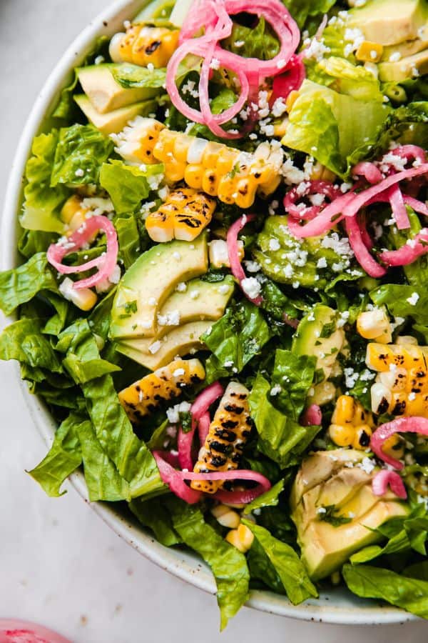 CHARRED CORN & AVOCADO SALAD