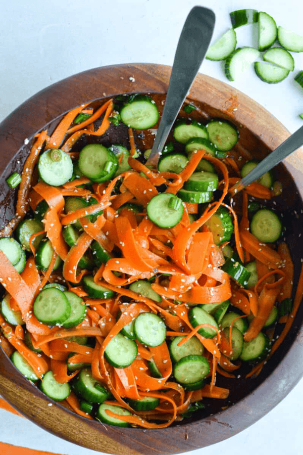 Cucumber and Carrot Salad