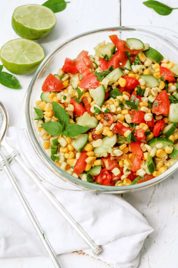 Cucumber and Corn Salad