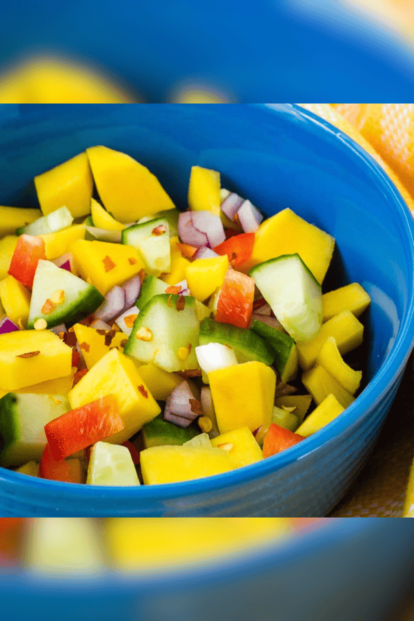 Cucumber and Mango Salad