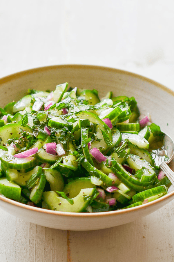 Cucumber and Mint Salad