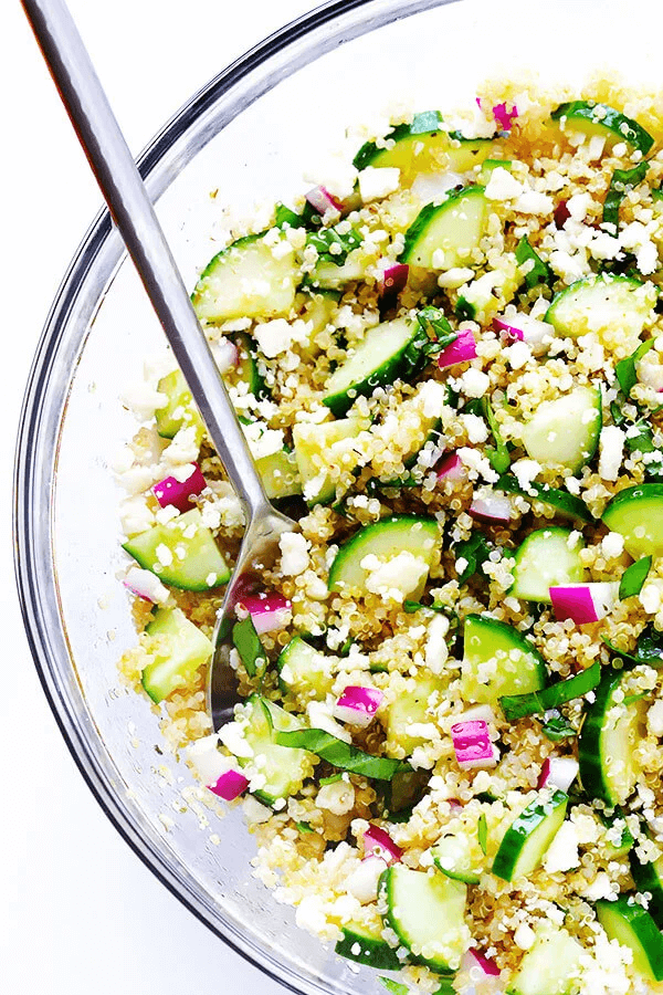 Cucumber and Quinoa Salad