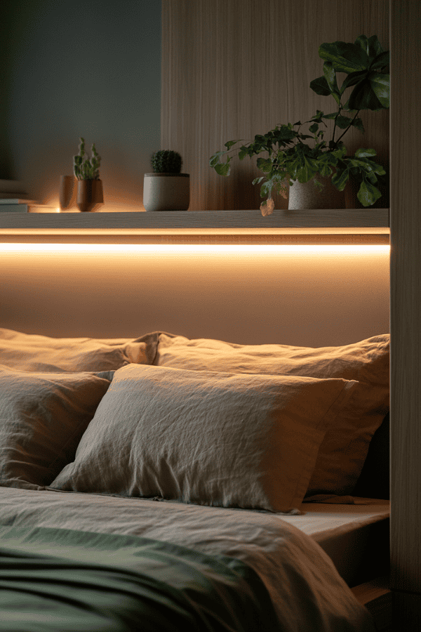 Floating Shelf Lighting