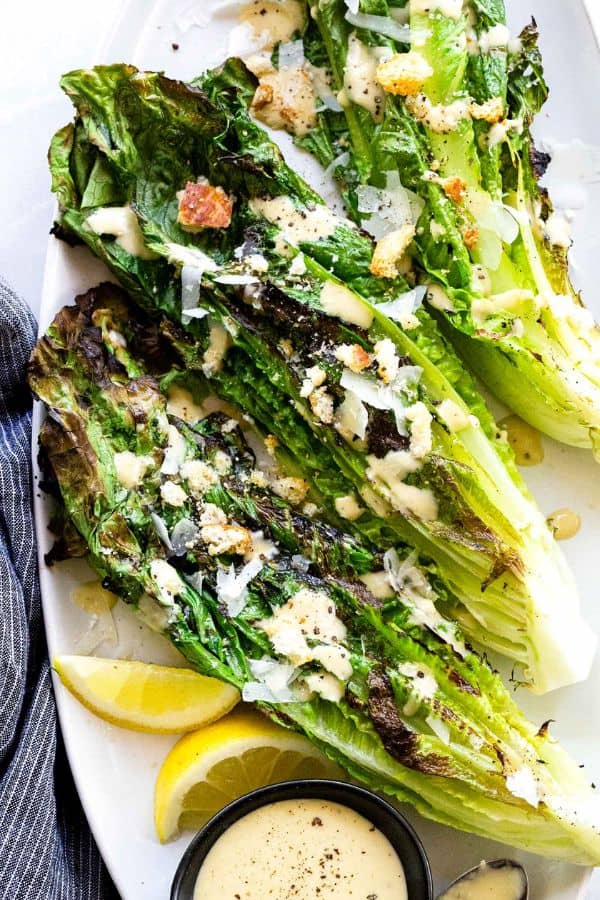 GRILLED CAESAR SALAD