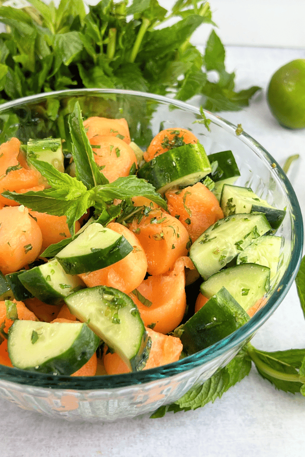 Honey-Lime Cucumber Salad