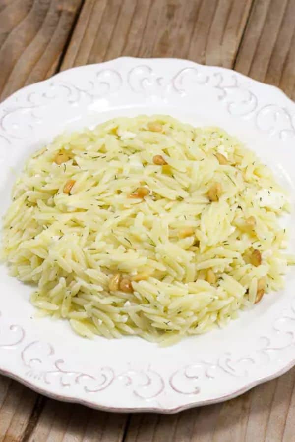 LEMON-DILL ORZO