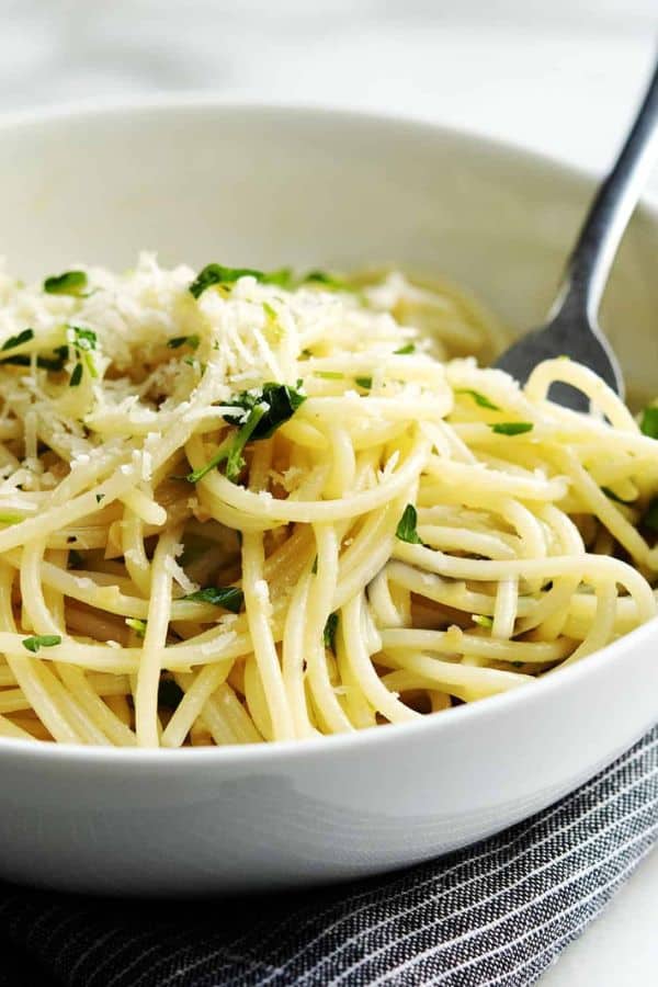 LEMON PARSLEY PASTA