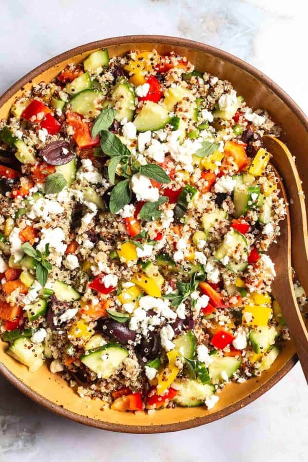 MEDITERRANEAN QUINOA SALAD