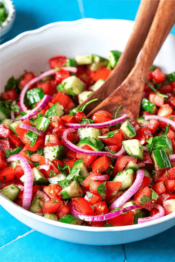 Mediterranean Cucumber Salad