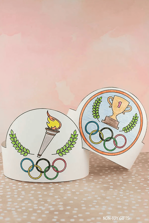 Olympic Paper Hats