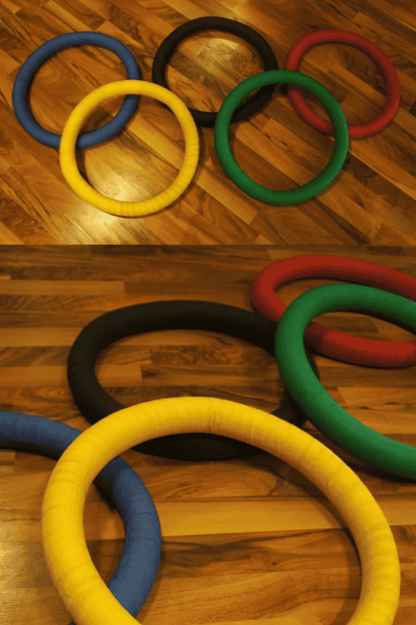 Olympic Rings Display