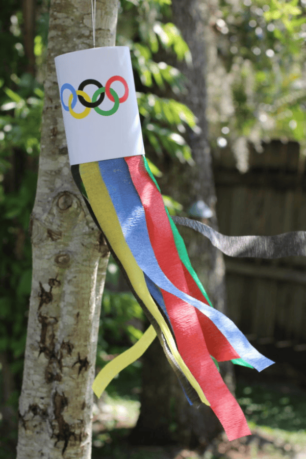 Olympic Wind Sock Craft