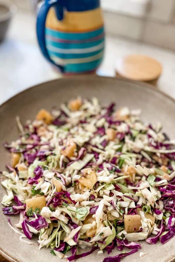 SPICY PINEAPPLE SLAW